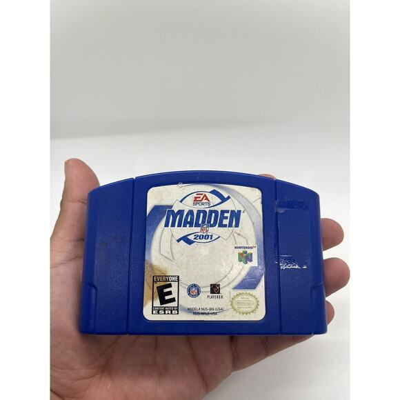 Madden NFL 2001 (Nintendo 64, 2000) - Cartridge Only Game Tested & Working N64 - Picture 2 of 6